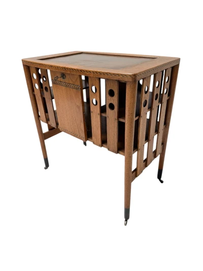 Vienna Secession Cabinet with Small Door, 1900s